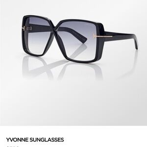 Tom Ford - Yvonne Black Sunglasses